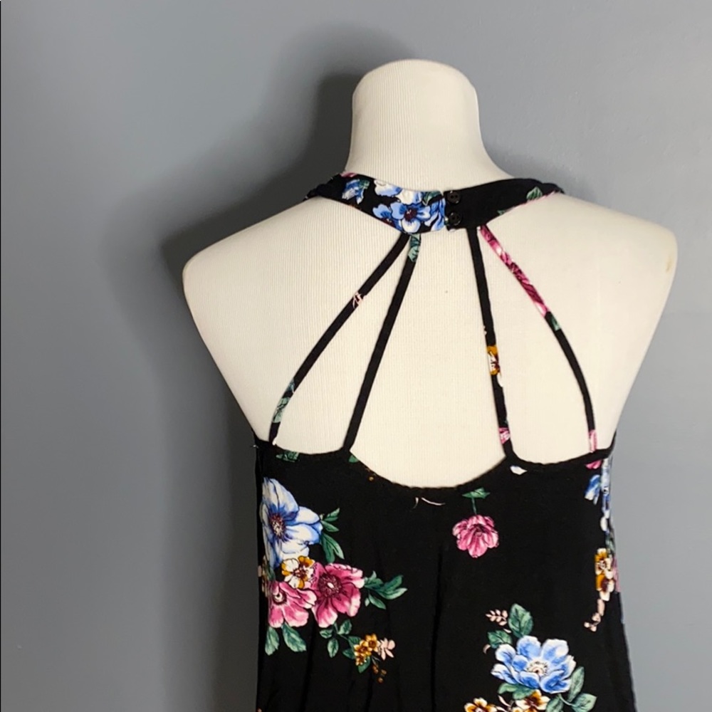 Floral summer dress with back detail - Picture 3 of 4